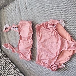 Bikini set from LC pink polka-dot